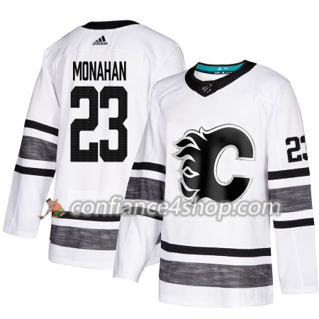 Adidas Maillot de Hockey Calgary Flames Sean Monahan 23 2019 All-Star Blanc Authentic - Homme